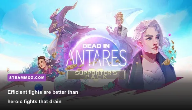 Dead in Antares player character fighting enemies during an expedition