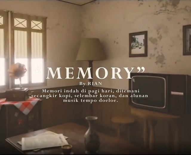 Memory - 3D Vintage Cinematic Animation