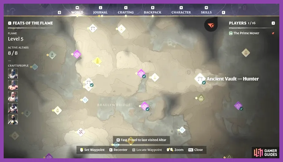 Enshrouded Hunter NPC rescue