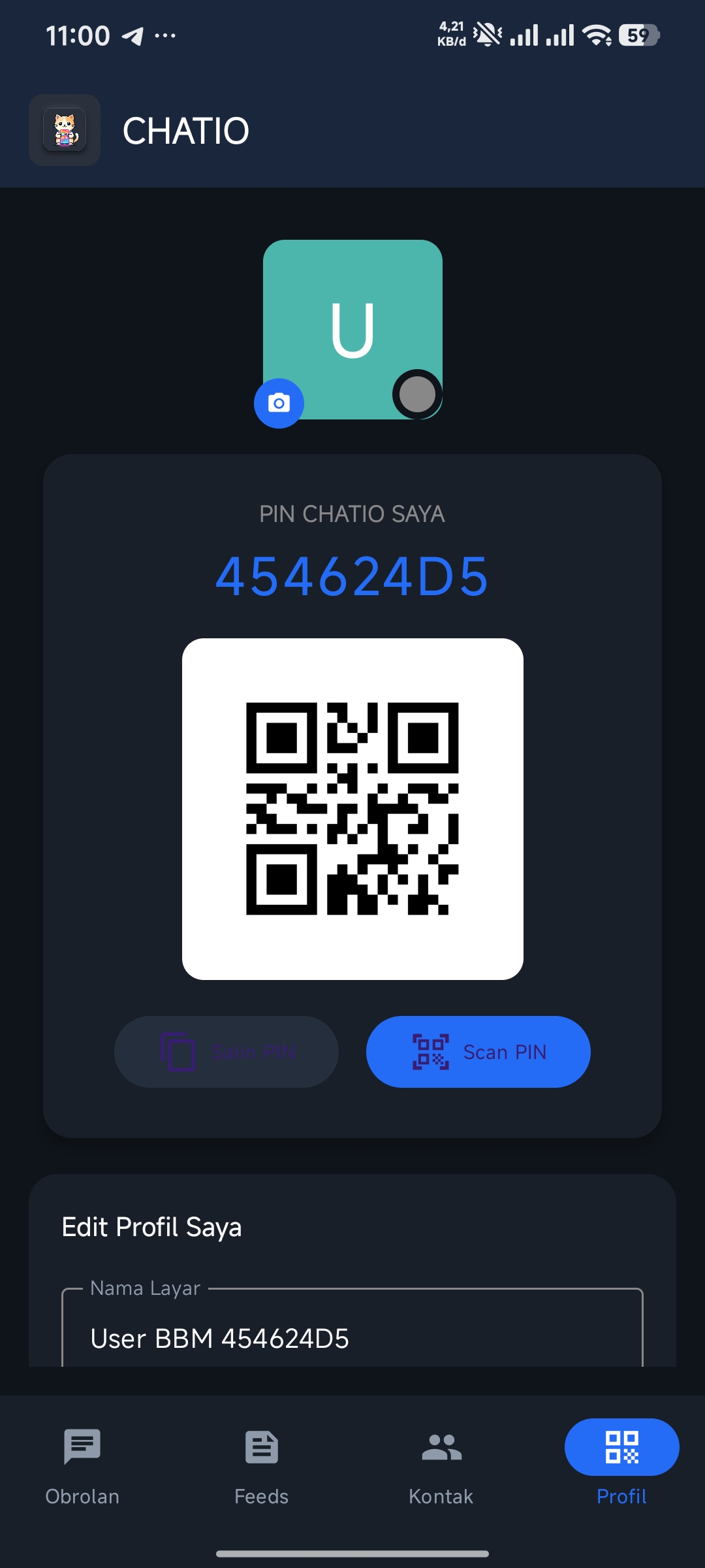 CHAT IO Screenshot