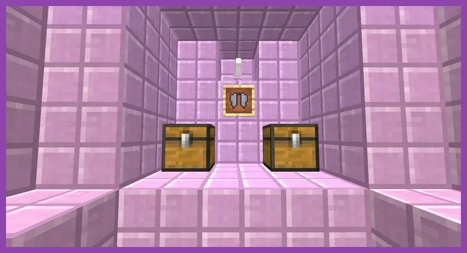 End City ship loot room in Minecraft Pocket Edition