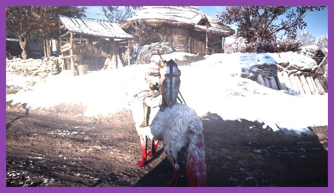 The legendary white wolf encountered in Jorvik, Valhalla