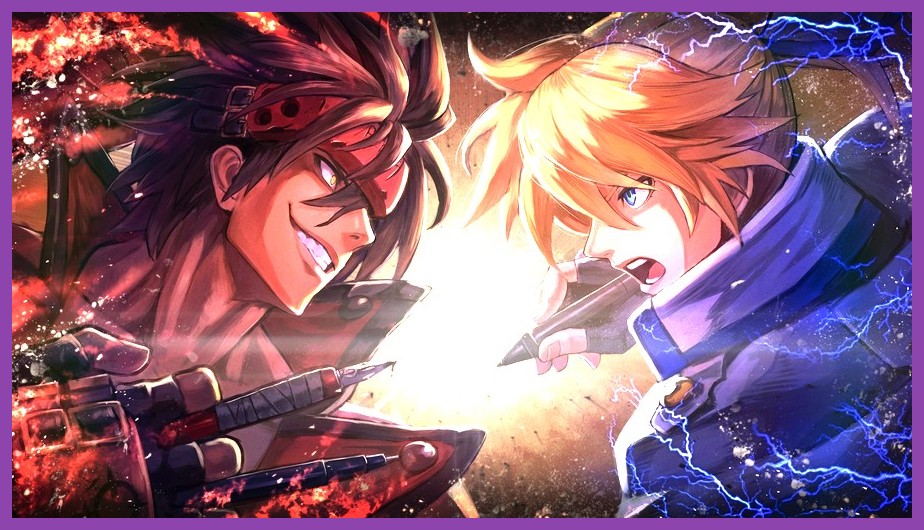 Guilty Gear Strive 2.5D anime fighting game action screenshot