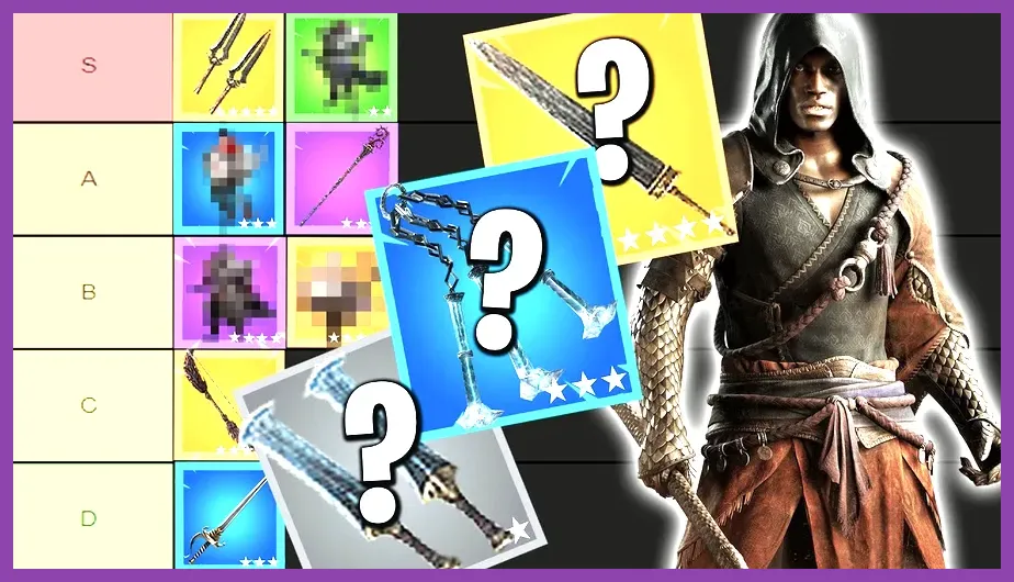 Dragon's Dogma 2 weapons tier list breakdown