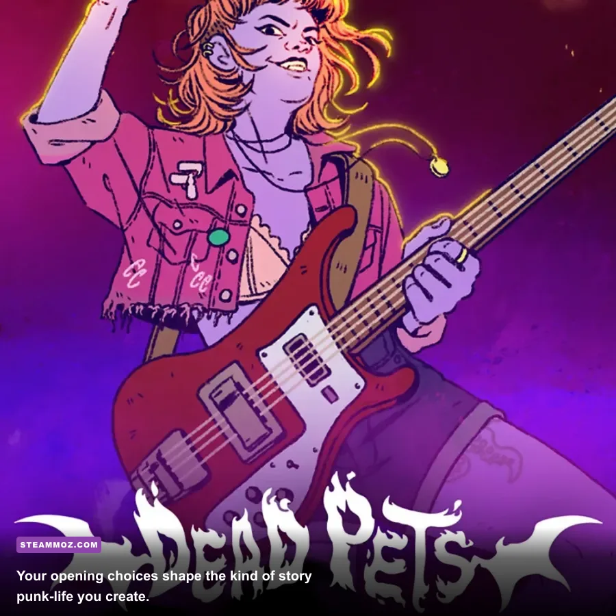 Dead Pets character creation and opening build choices