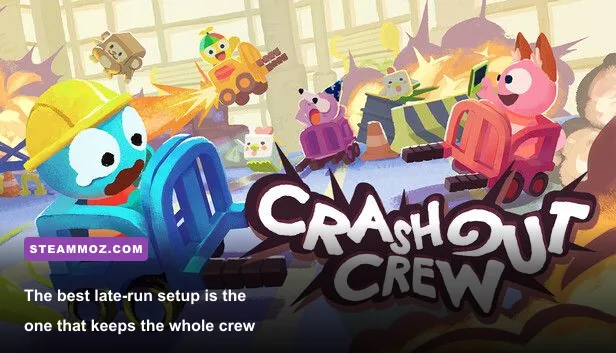 Crashout Crew late-game combat encounter with a coordinated team