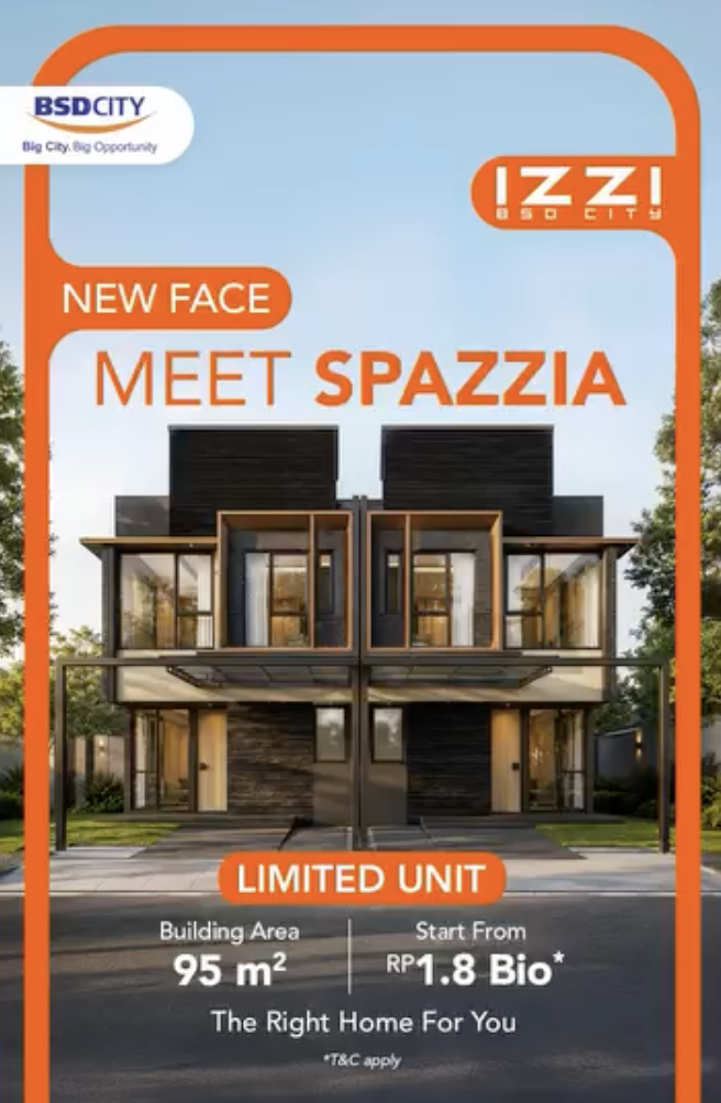 Spazzia by Izzi BSD - Sinarmas Land