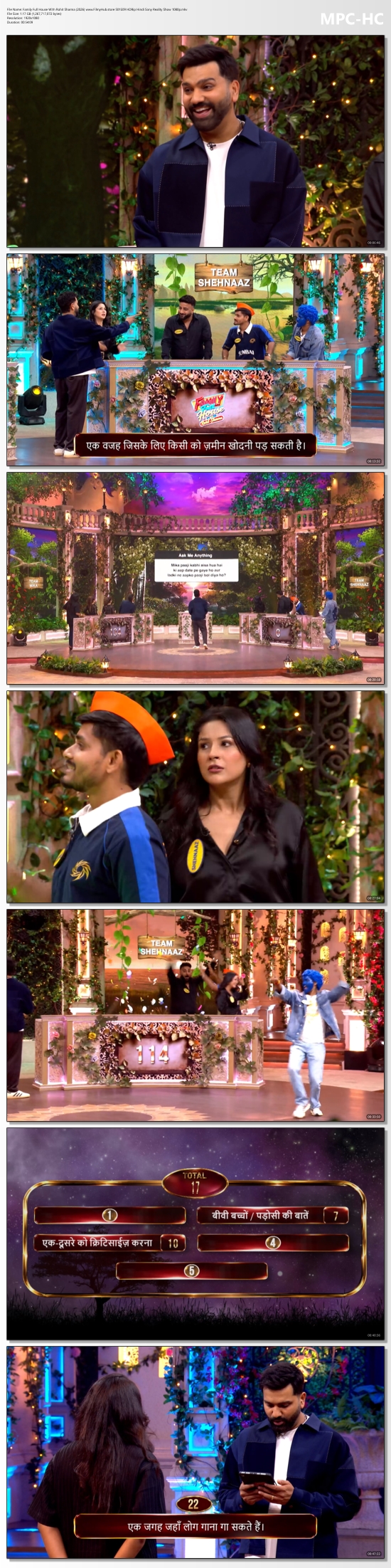 Family Full House With Rohit Sharma (2026) www Filmy Hub store S01E09 HDRip Hindi Sony Reality Show