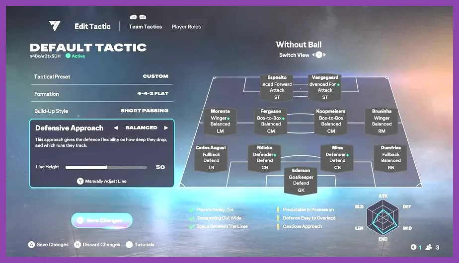 FC Mobile 26 best tactical setup for fast matches