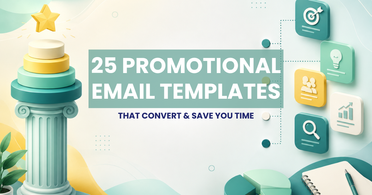 MR Freebies - 25 Promotional Email Templates That Convert & Save You Time