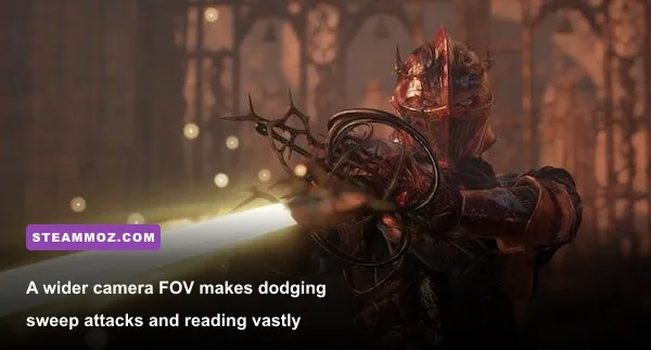 Combat encounter against boss Pieta She of Blessed Renewal in Lords of the Fallen