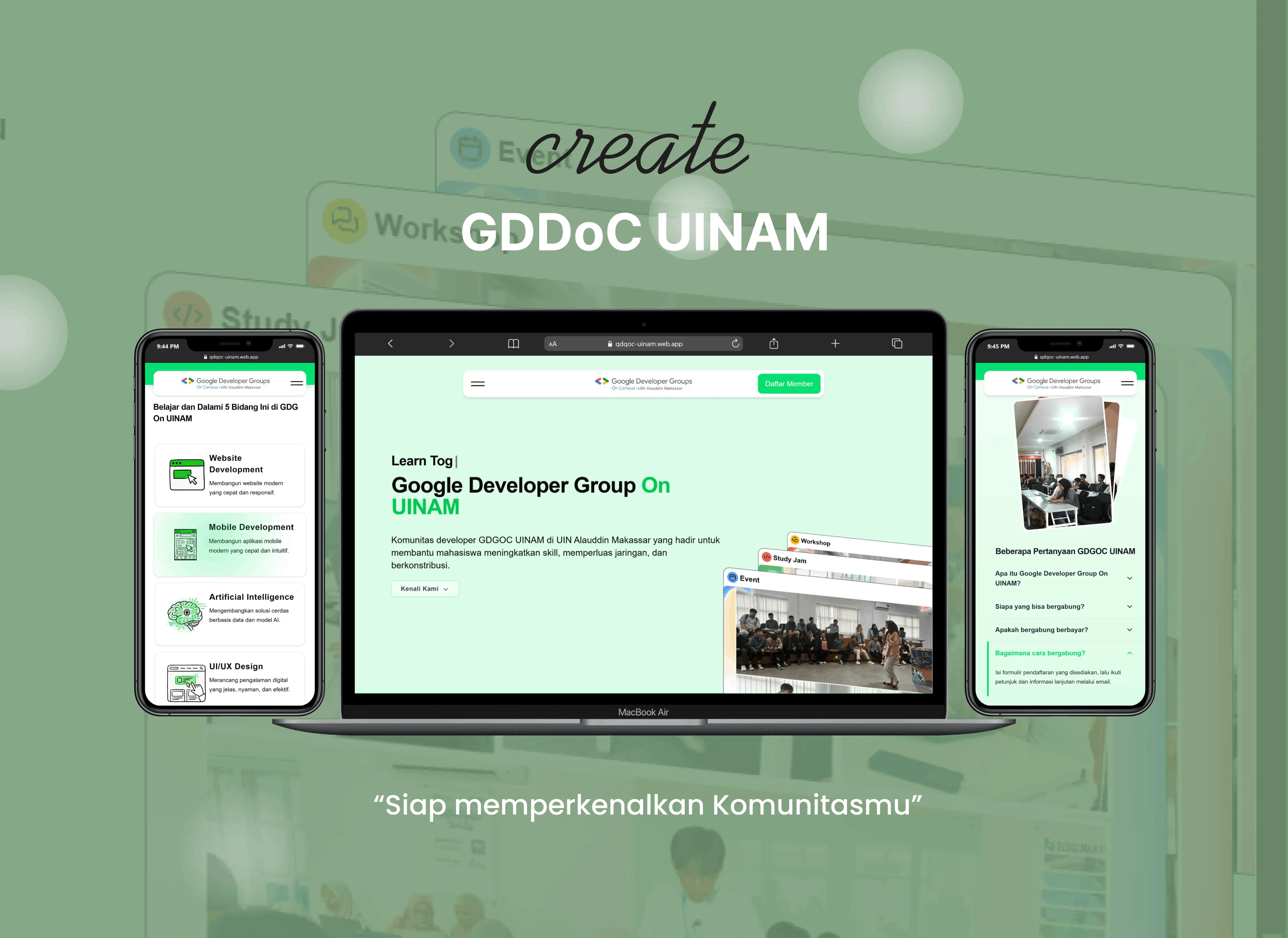 Cover GDG On Campus UIN Alauddin Makassar | Website Resmi