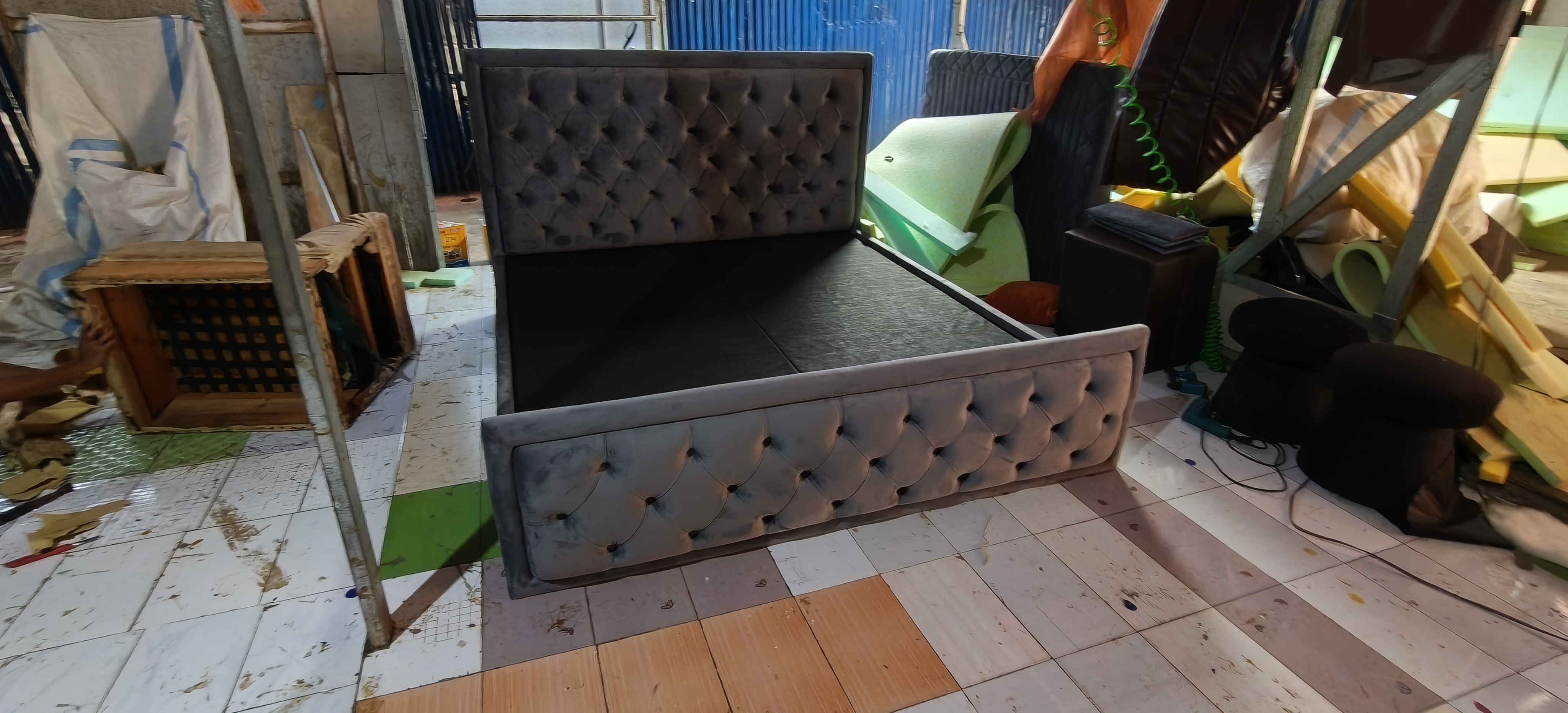 Tempat Tidur custom hasil pengerjaan Sofa Depok by Yenia