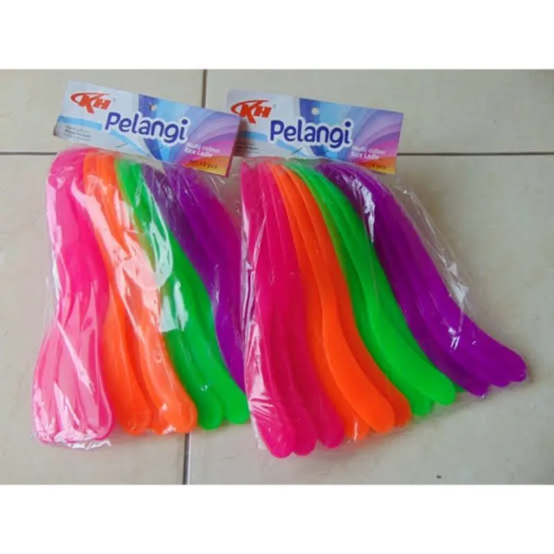 Centong Nasi / Sendok Nasi Pelangi - Gambar 2