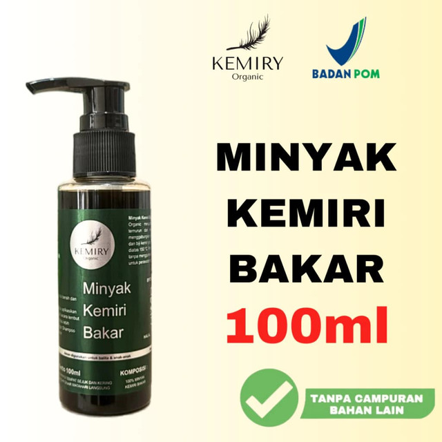 Minyak Kemiri Bakar Original KEMIRY Organic