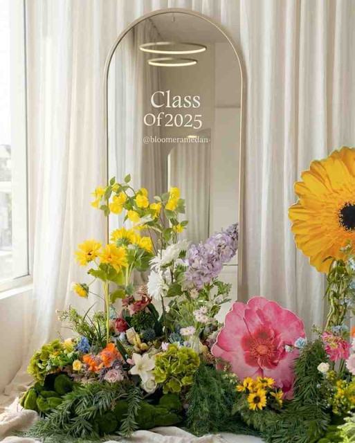 Large standing flower