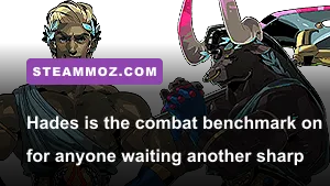 Zagreus battling Theseus and Asterius in Hades