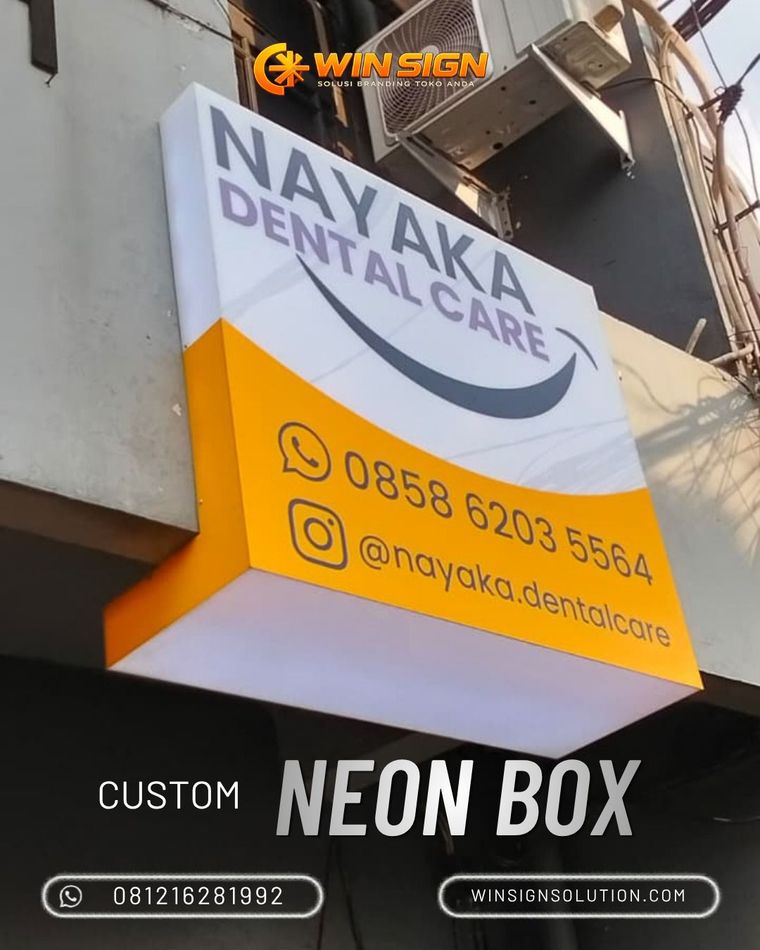 Neon Box hasil pengerjaan Neonika Advertising Bandung 6