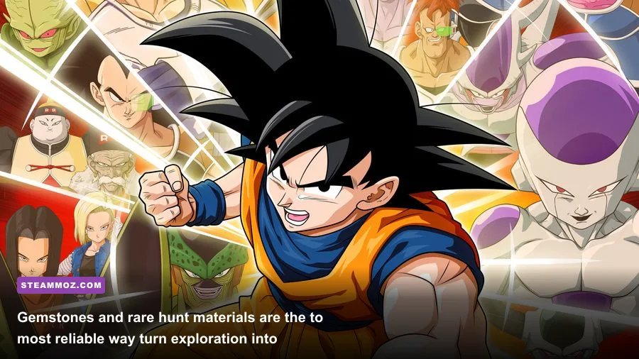 Dragon Ball Z Kakarot merchant menu showing valuable items sold for Zeni