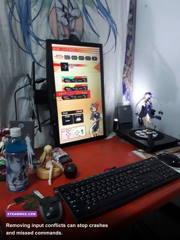Groove Coaster PC controller and keyboard setup for rhythm gameplay