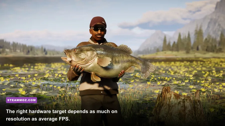 Call of the Wild The Angler Norway Reserve running on a gaming PC at 1440p