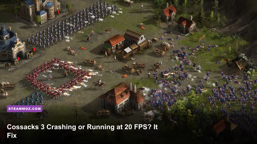 Cossacks 3 army battle across a large European battlefield
