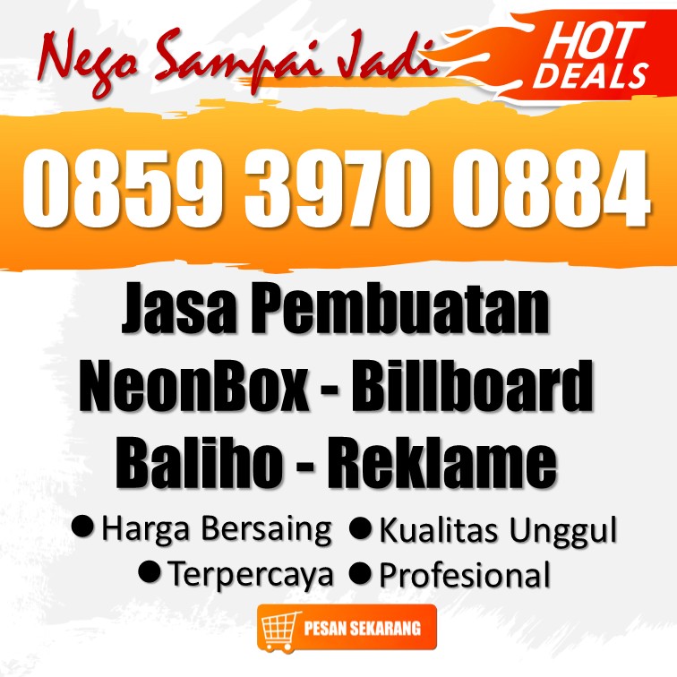 🏆 WA 0859 3970 0884 - Jasa Desain Neon Box Toko Pancing Berpengalaman Jebres Surakarta
