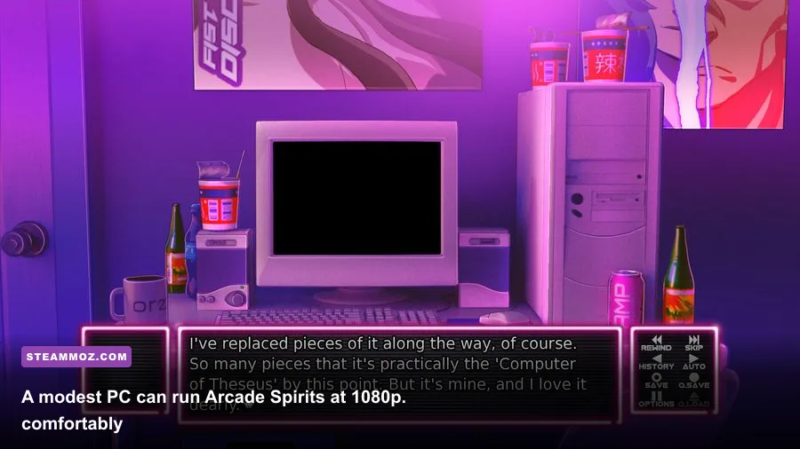 Arcade Spirits PC gameplay displayed at 1920x1080