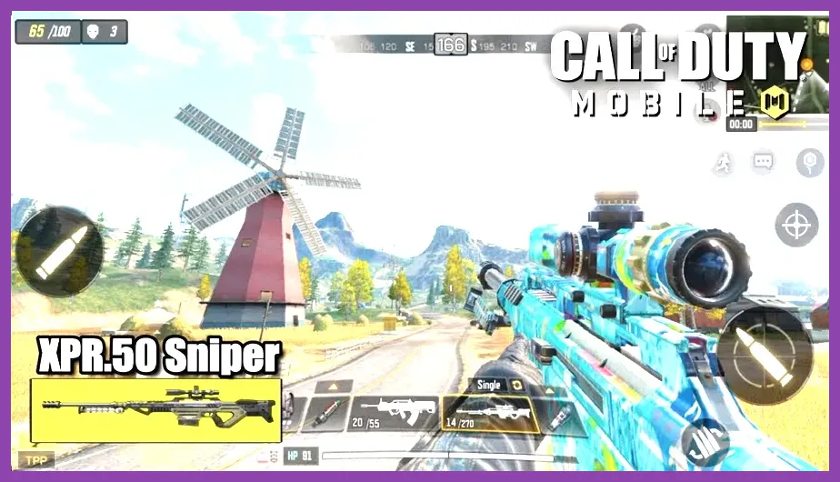 Call of Duty Mobile sniper and assault rifle combo