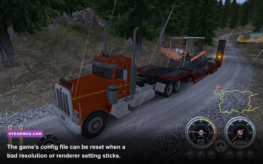 18 Wheels of Steel Extreme Trucker 2 config.cfg file in the Windows documents folder