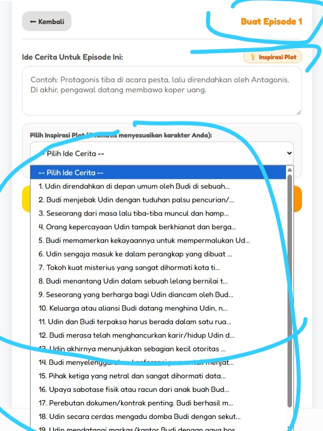 Preview Ide Pilihan Inspirasi Plot Cerita Episode Ini