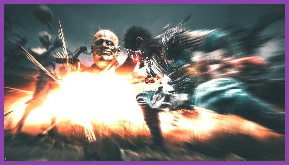 Team of heroes coordinating against a massive boss in Black Myth Wukong