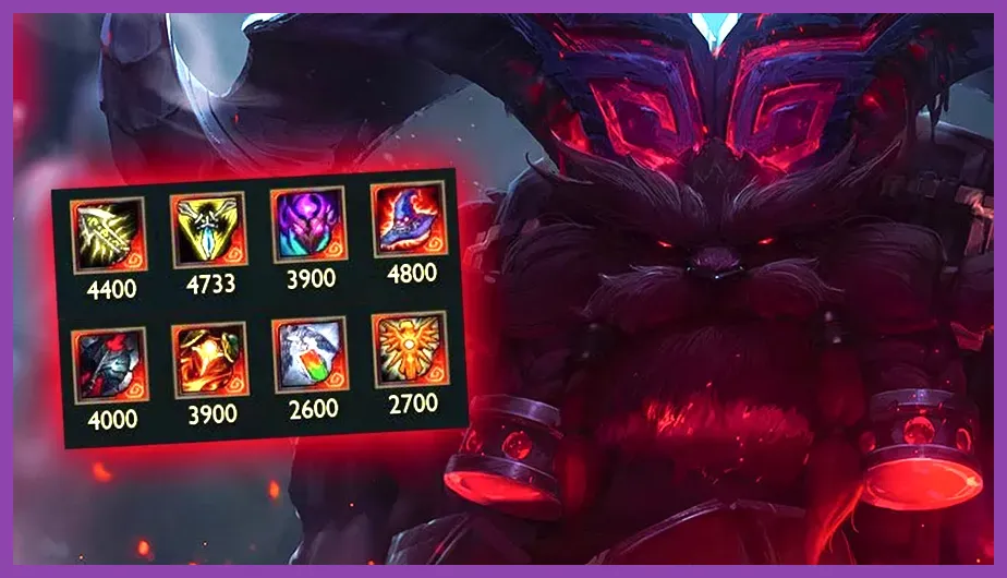 Ornn upgrading items for allies in League of Legends