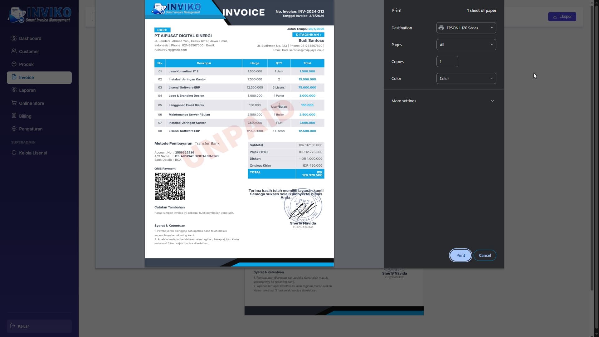 Invoice Generator INVIKO 4