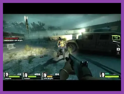Left 4 Dead 2 Realism mode interface