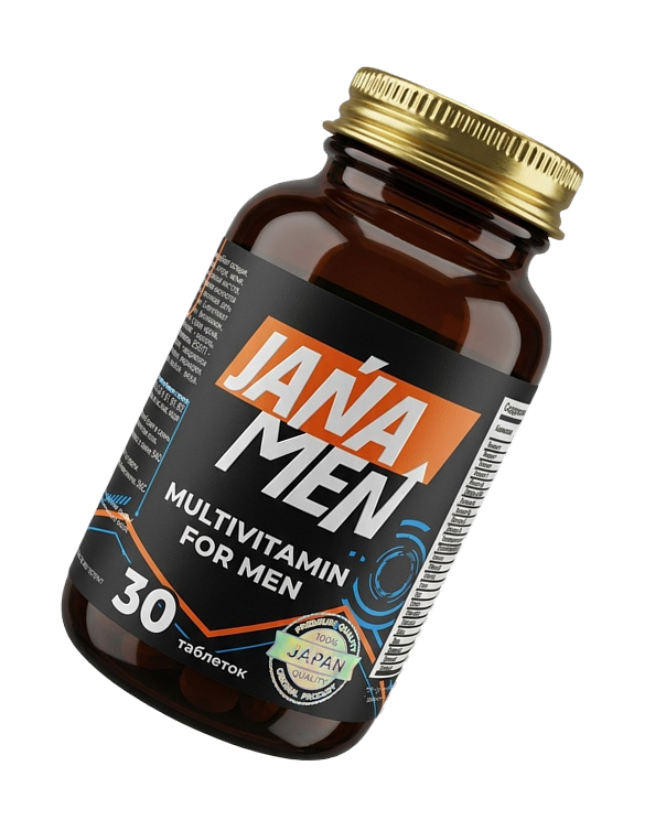 Банка JanaMen Multivitamin for Men