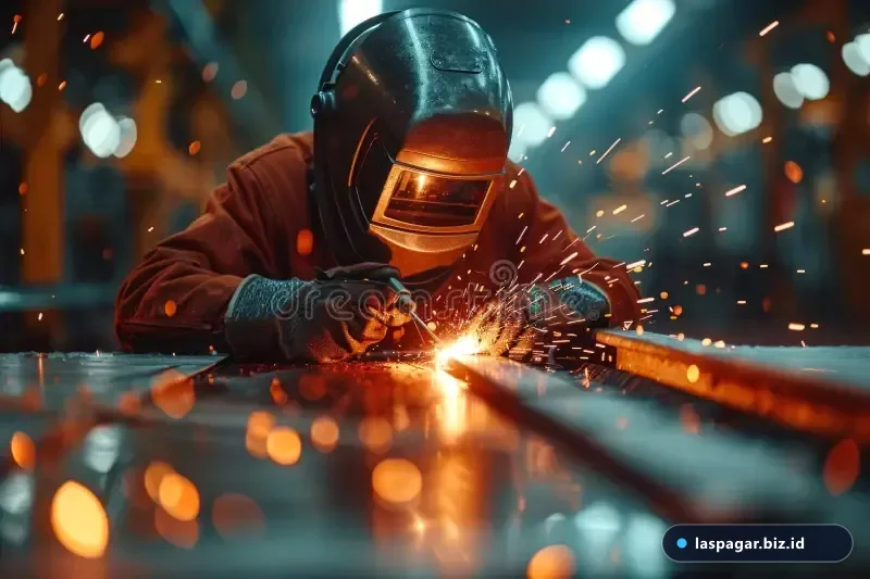 Proses fabrikasi presisi profil aluminium di bengkel spesialis logam