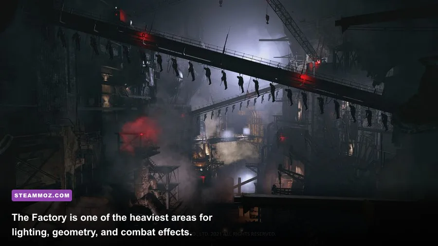 Resident Evil Village Heisenberg Factory industrial area