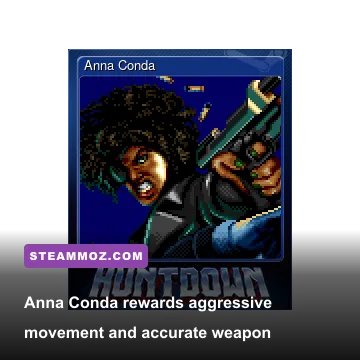 Anna Conda using dual pistols during a Huntdown combat encounter