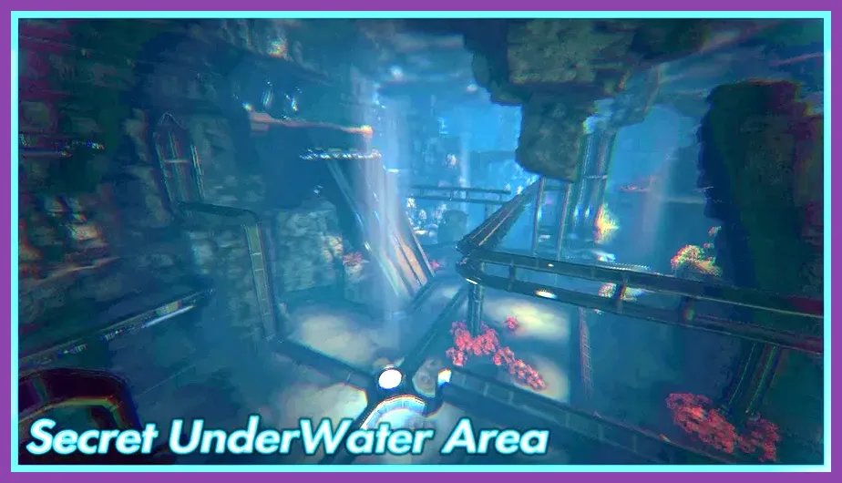Hidden underwater sanctum location in Helden's Fall 2