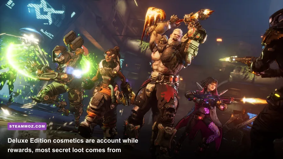 Borderlands 4 Deluxe Edition cosmetic rewards and weapon customization