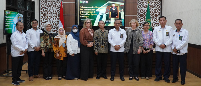 PA Surabaya Terima Kunjungan Tim AIPJ3 Bahas Perlindungan Hak-Hak Perempuan dan Anak serta Inovasi EAC dan Aplikasi RAHMA