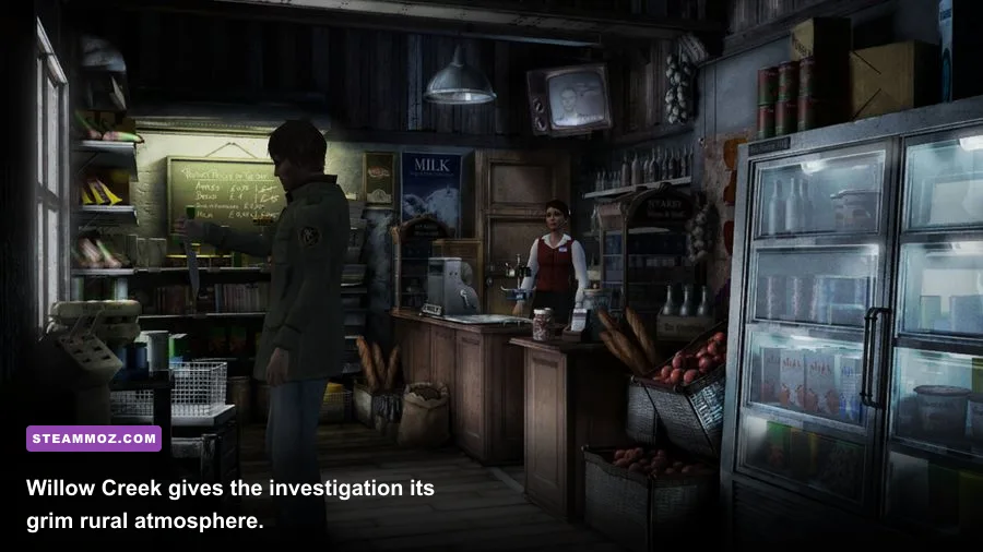 Willow Creek environment from Black Mirror III Final Fear