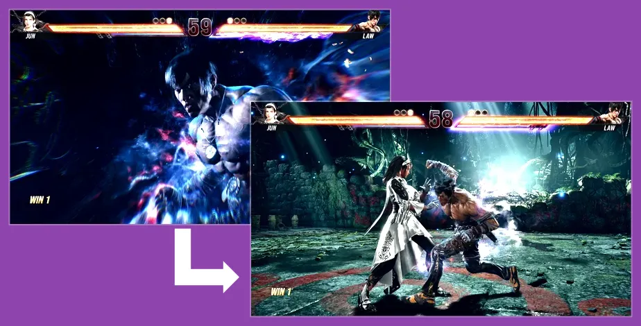 Tekken 8 character activating Heat system mechanics