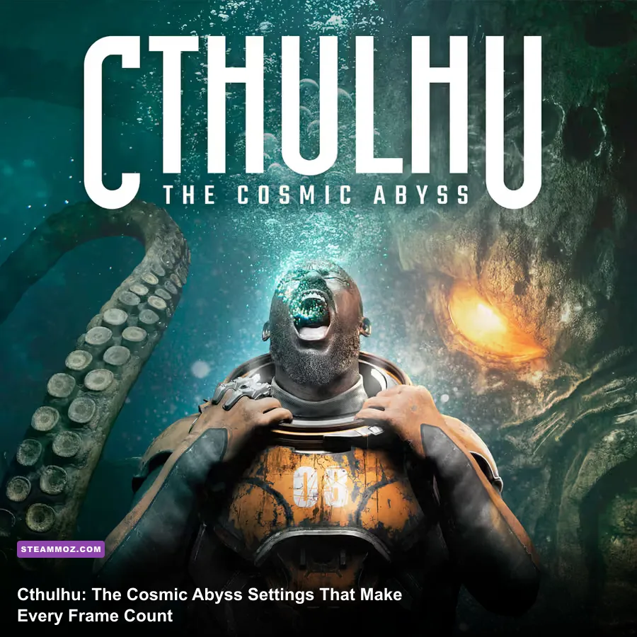 Cthulhu The Cosmic Abyss R'lyeh Edition underwater gameplay scene
