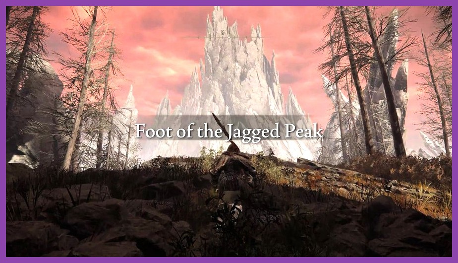 The Dragon Mountain peak in Shadow of the Erdtree DLC