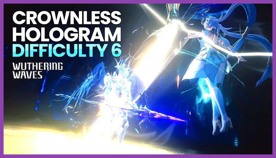 Player dodging and blocking against Wuthering Waves Hologram boss