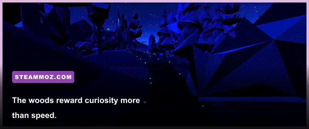 Glitchhikers The Spaces Between surreal forest exploration gameplay