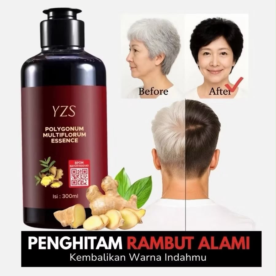 Kandungan Alami YZS Shampoo