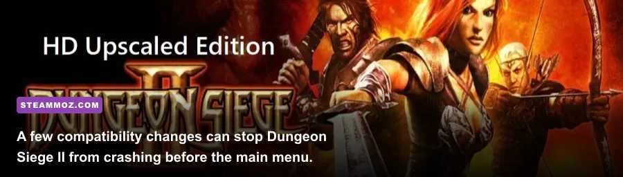 Dungeon Siege II running on a modern Windows PC with compatibility fixes